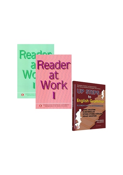 Reader At Work 1 2 Takım Up Steps To English Grammar-Komisyon