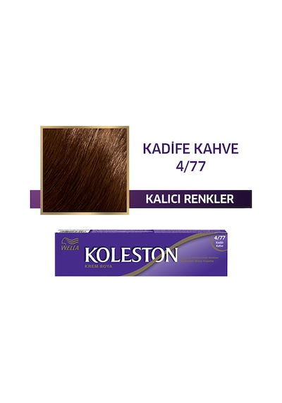 Koleston Single Tüp Saç Boyası 4/77 Kadife Kahve