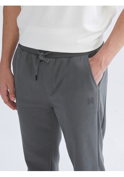 Lcwaıkıkı Classic Antrasit Rahat Kalıp Erkek Jogger Eşofman Altı