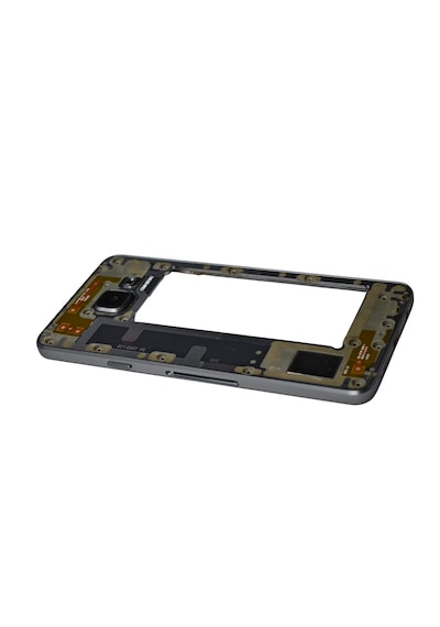 Samsung A310 Kasa Samsung Galaxy Uyumlu A3 2016 Siyah Renk Orta Kasa Çıtalı On Off Ses Tuş Bordu Buzzer Hoparlör Kamera Lens