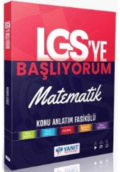 Yanıt Yayınları Lgs Ye Başlıyorum Matematik Anlatım Fasikülü