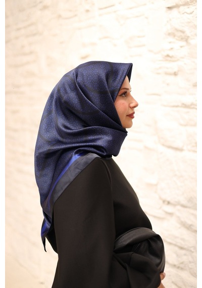 Silk Home Shiny Eşarp Koyu Lacivert Lacivert