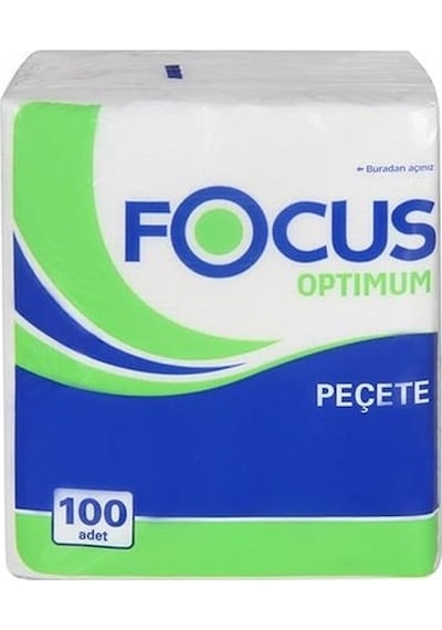 Focus Servis Peçete Kare Peçete 100 Lü 32 Paket 20x24 Cm Focus Servis Peçete Kare Peçete 100 Lü 32 Paket 20x24 Cm