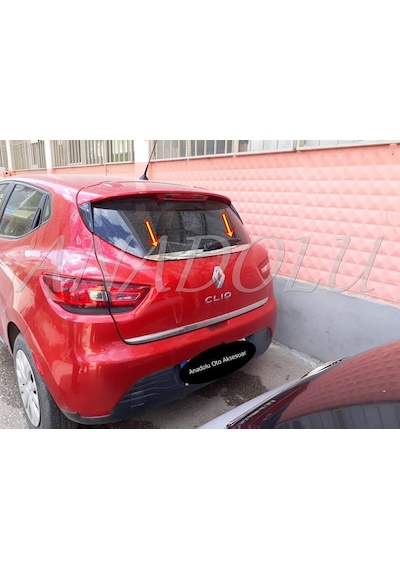 Renault Clıo 4 Hb Krom Arka Cam Çıtası