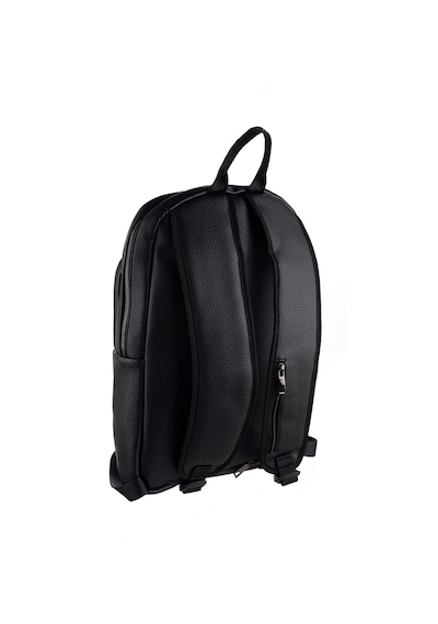 Westpolo Vegan Deri Şık Ve Fonksiyonel Unisex Sırt Çantası - 6012 Siyah