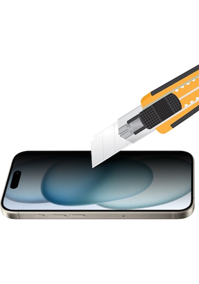 Buff Apple iPhone 15 Uyumlu 5d Hayalet Ekran Easyfit Ekran Koruyucu