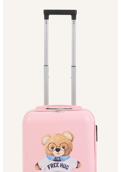 Defacto Unisex Sert Kapaklı Çekçekli Küçük Valiz H2440axnspn653 Pembe-pn653