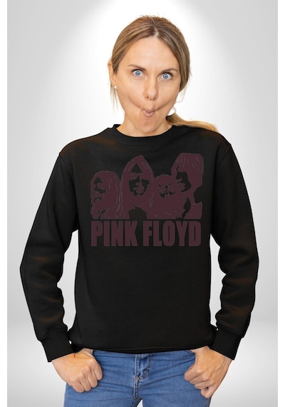 Pink Floyd Unisex Siyah Sweatshirt Siyah