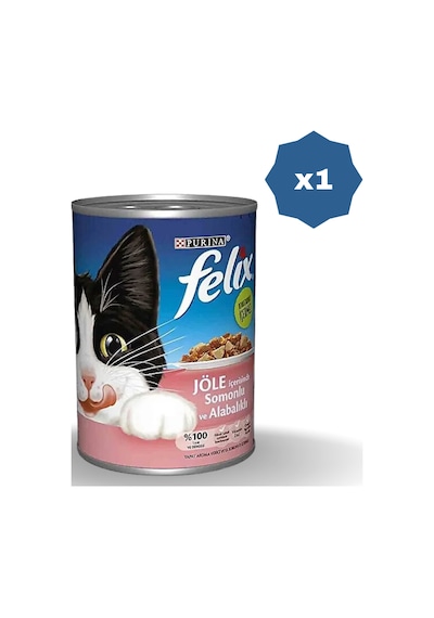 Felix Konserve Kedi Maması Somonlu 400 Gr - 1 Adet