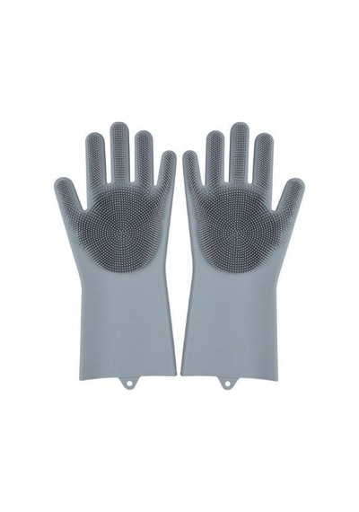 Konyax Sihirli Isıya Dayanıklı Silikon Çok Amaçlı Bulaşık Eldiven Fırçası Magic Gloves