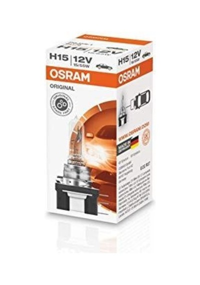 AMPUL H15 12V 15 55W HALOGEN FAR VE SIS TEK FLAMANLI FAR AMPULU