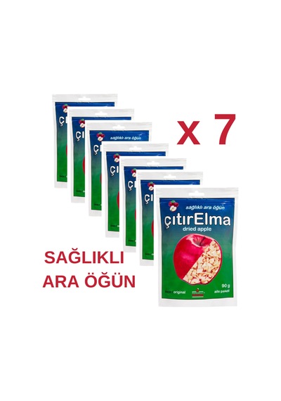 Puccinelli Çıtır Elma 7 x 90 G