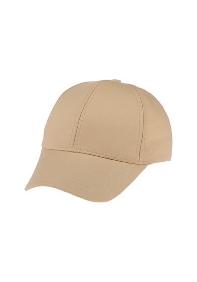 Angbutik Suyutti Y1051-013 Yetişkin Gabardin Düz Şapka BEJ