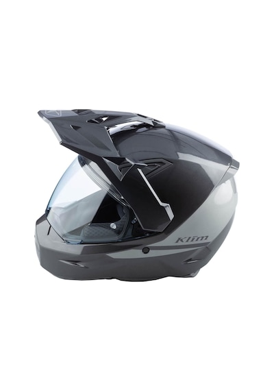 Klim X1 Alpha Carbon Korumalı ADV Motosiklet Kaskı Metalik Gri