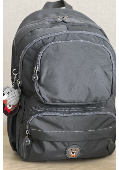 Nemo Bags Gri Orta Boy Okul Sırt Çantası
