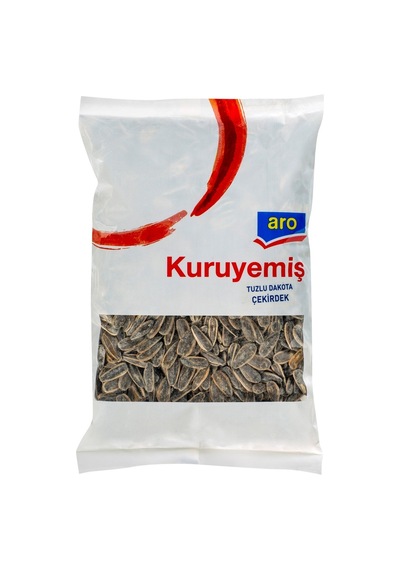 Aro Siyah Çekirdek 400 G Tuzlu - Çin Menşeli Tüketime Hazır Atıştırmalık 5'li Avantaj Paketi - Tarı