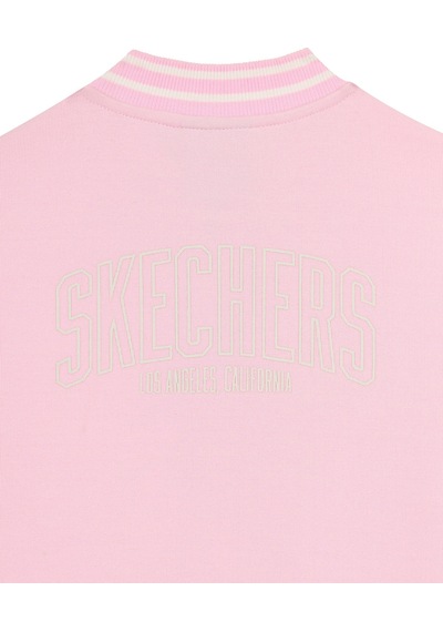 Skechers G Bomber Jacket Büyük Kız Çocuk Pembe Ceket Sk2620137-0098