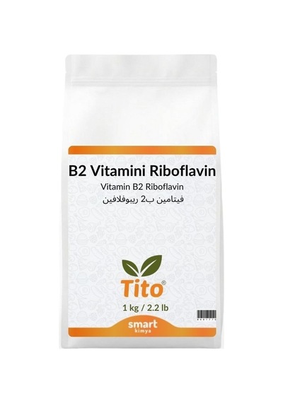 B2 Vitamini Riboflavin Gıda Tipi 1 Kg