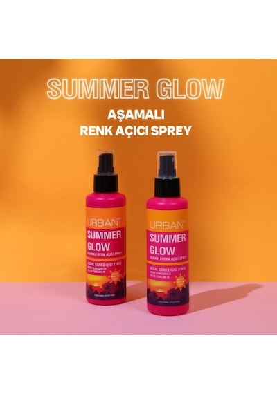 Urban Care Summer Glow Aşamalı Kalıcı Renk Açıcı Saç Sprey 2 x 150 ML