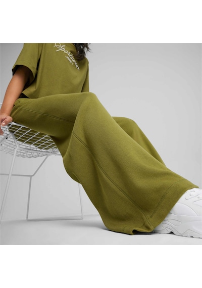 Puma Classıcs+ Kadın Relaxed Eşofman Altı 624274 33 Yeşil