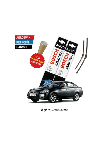 Bosch Aerotwin Chevrolet Epica Silecek Takımı (2006-2013)