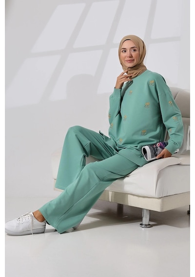 Mihran Butik Kadın Mint Yeşili Mevsimlik Penye Alt Üst Spor Ve Rahat Tesettür Takım Mint Yeşili Mihran Butik Kadın Mint Yeşili Mevsimlik Penye Alt Üst Spor Ve Rahat Tesettür Takım Mint Yeşili