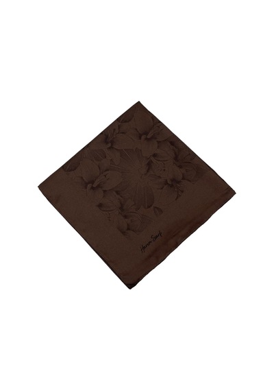 Harem Scarf Viskon Eşarp - Gold Derin - Acı Kahve Acı Kahve