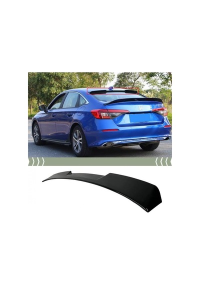 Honda Civic Fe M4 Style - Cam Üstu Plastik 2021-2023 Spoiler
