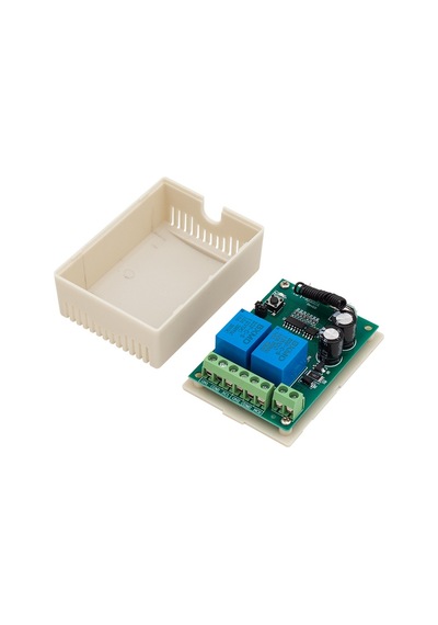 12 VOLT 433 MHZ 2 KANALLI ALICI VERİCİ GARAJ KUMANDASI DEVRESİ