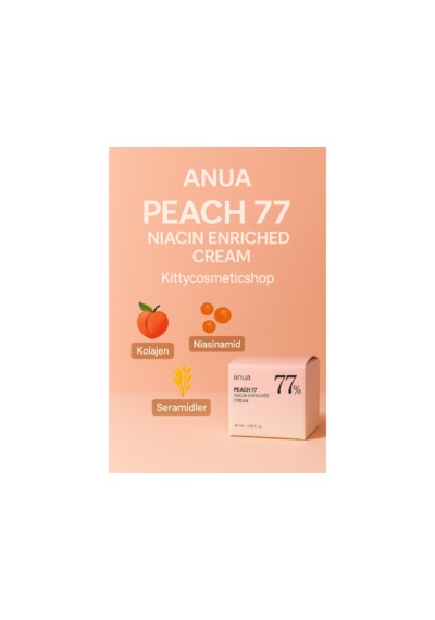 Anua Peach 77% Niacin Enrıched Zenginleştirilmiş Krem 50 ML