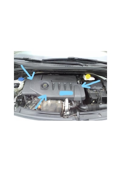 Peugeot Citroen 1.4 Dizel Motor Üst Koruma Kapağı 013742