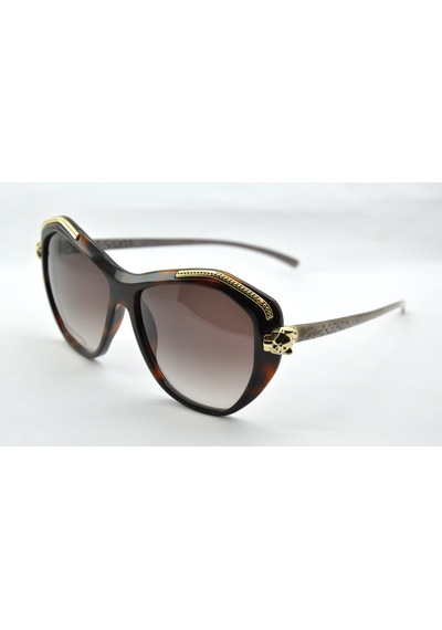 Cartier Panthere Dark Brown Cat Eye Polarize Kahverengi Kadın Güneş Gözlüğü T8201076 Kahverengi - Siyah Cartier Panthere Dark Brown Cat Eye Polarize Kahverengi Kadın Güneş Gözlüğü T8201076 Kahverengi - Siyah