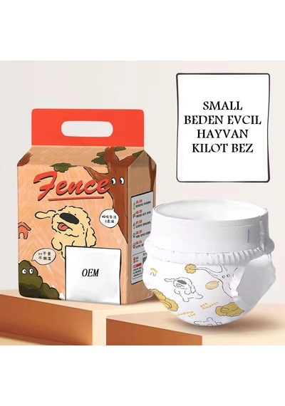 Evcil Hayvan Külot Bezi Small Beden 4-8 Kg Sızdırmaz Cırt Cırtlı Kedi Köpek Bezi Bx-316380