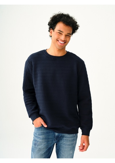 Erkek Sweat Lacivert