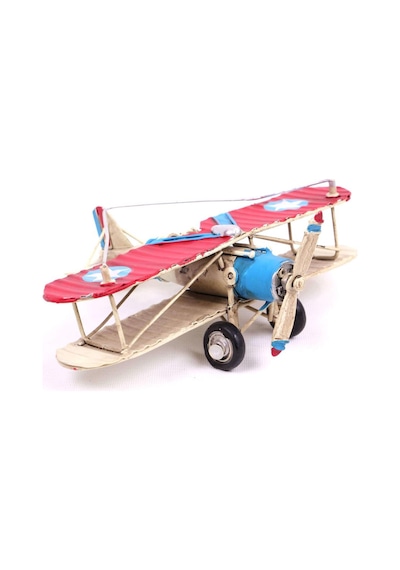 Metal Uçak Çift Kanatlı Biblo Dekoratif Hediyelik Arbltgsdey89lb2qbvp