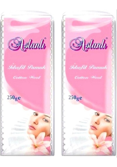 Aslanlı Hidrofil Pamuk 2 x 250 G