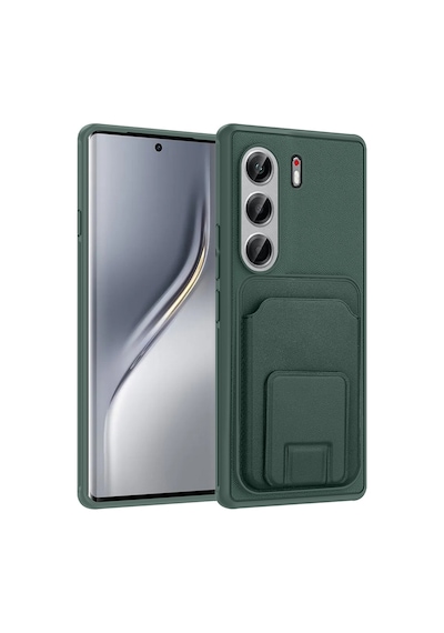 Adige Tecno Camon 40 Pro Kılıf Bikart Kartlıklı Silikon