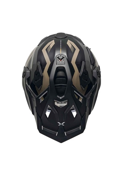 Nexx X.Wed 3 Gobi Kapalı Kask Kahverengi - Siyah