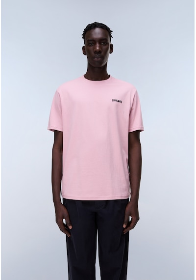 Napapijri S-small Box Ss Erkek T-shirt-31963 Pembe Napapijri S-small Box Ss Erkek T-shirt-31963 Pembe