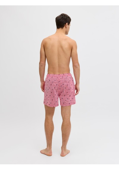 Jack & Jones Breeze Erkek Mayo Şort 12291425-trd Kırmızı