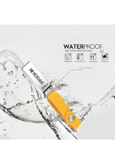Kodak K122 Usb 2.0 Yüksek Hızlı Aktarım U Disk, Kapasite: 64gb