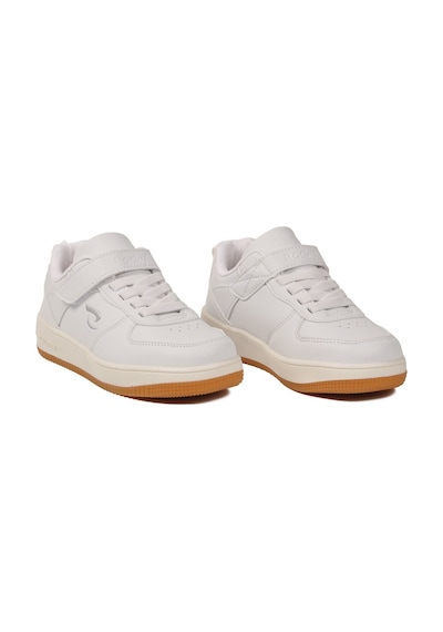 Beyaz Cırtlı Unisex Çocuk Spor Ayakkabı Follow 0914 F