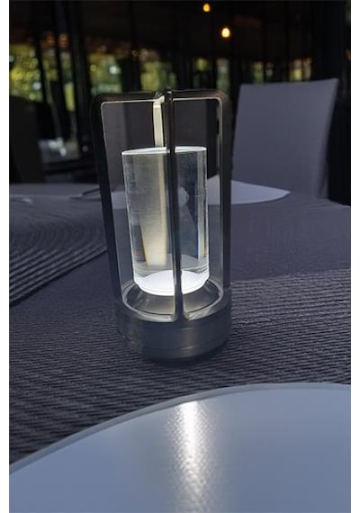 Cata Ct-8439 Vegas Masa Lambası 3 Renk Işık Fonksiyonlu Usb Şarjlı Silver Kasa Gri