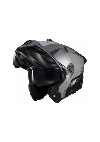 Axxis Ghostfighter Sv Bitone C2 Gri Motosiklet Çene Açılır Kaskı Gri