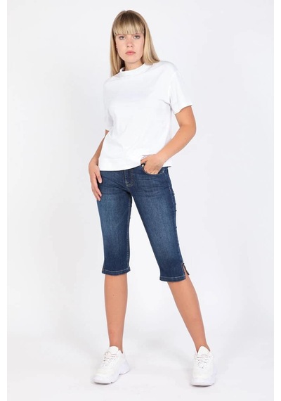 Banny Jeans Bw Kadın Jean Kapri Lacivert 34 38