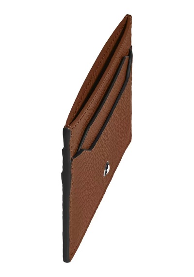Mont Blanc Montblanc Grain Deri 5 Bölmeli Kartlık 221392 Kahverengi