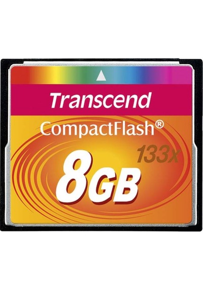 Transcend Standart 133x CompactFlash 8 GB CF Hafıza Kartı