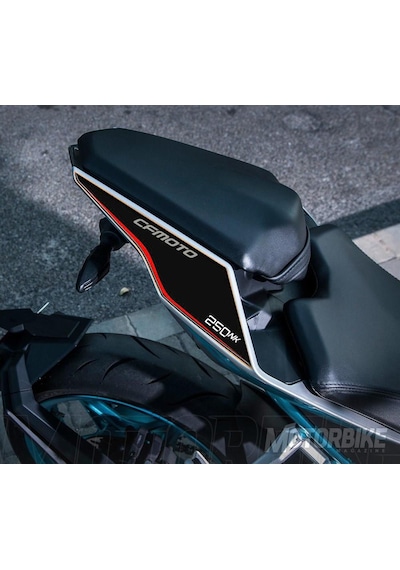 Cf Moto 250 Nk Siyah Kırmızı Kuyruk Pad