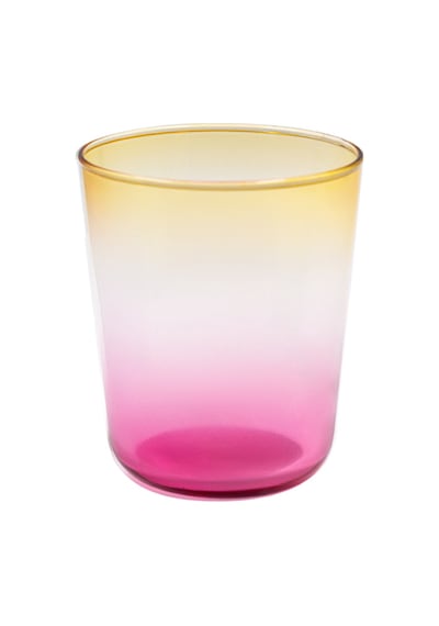 Madame Coco Renard 4'lü Su Bardağı Seti - Sarı/pembe - 315 Ml 8684427216798 Çok Renkli