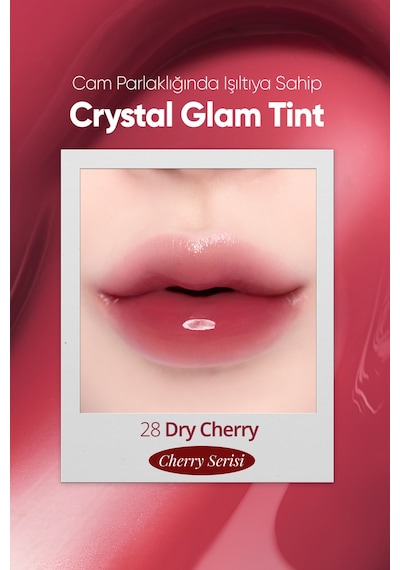 Clıo Crystal Glam Tint Clıo Crystal Glam Tint 28 Dry Cherry